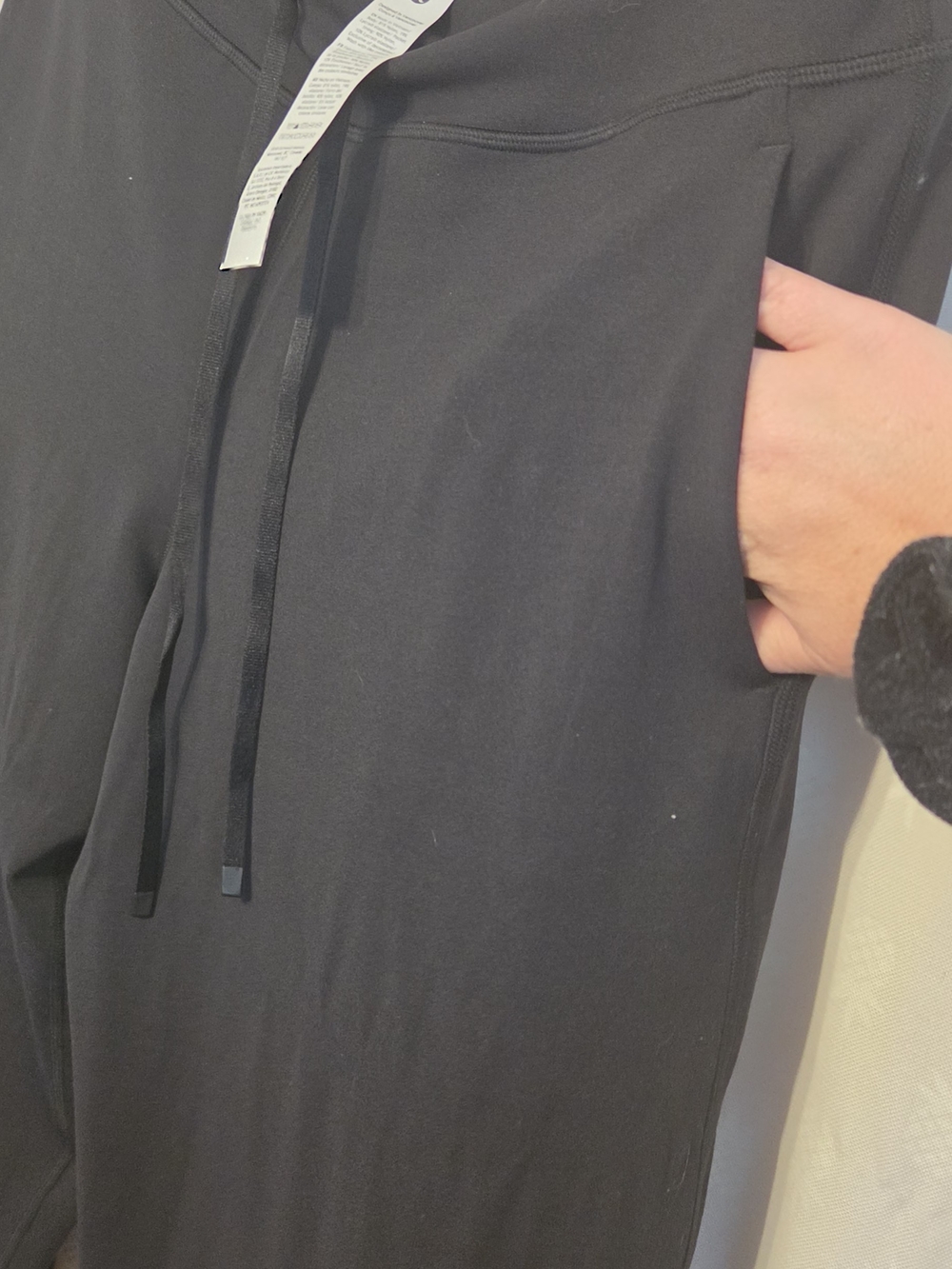 lululemon athletica Groove High-Rise Wide-Leg Pant — Black - Picture 3 of 9